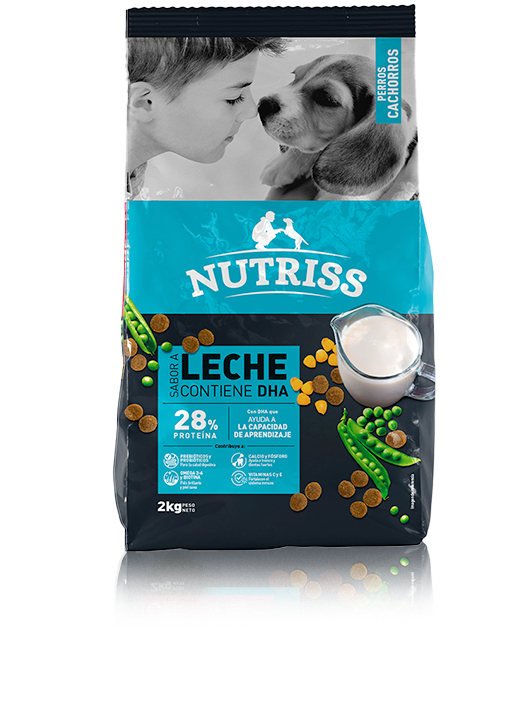 Nutriss Sabores Cachorros Leche